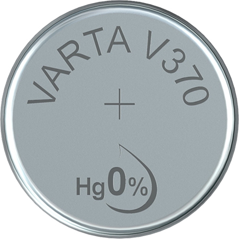 1 x Varta V370 SR920W SR69 SR920 Silberoxid Uhren Batterie Knopfzellen 